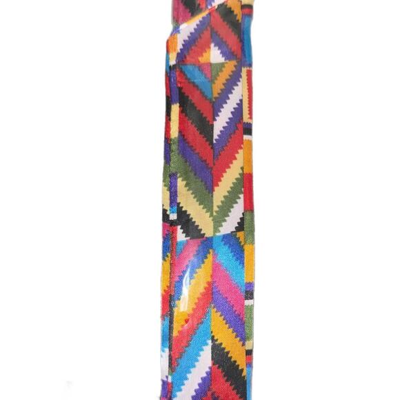 NEW Colorful Chevron Patterned Twilly - Picture 2 of 2